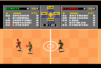 TV Sports Basketball screenshot 4 for PC Engine